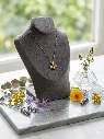 Rustic HoneyBee Pendant Chain.webp