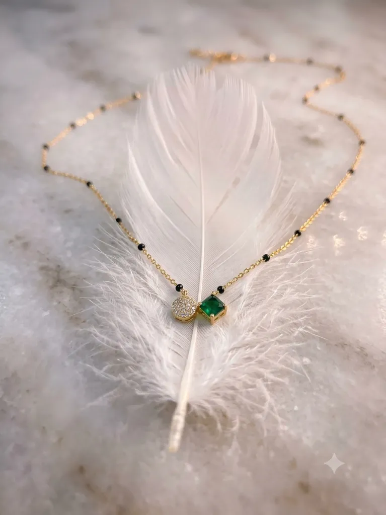 Dainty Green Stone Mangalsutra(1).webp