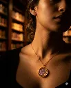 Mystic Raisin Floral Pendant Chain(1).webp