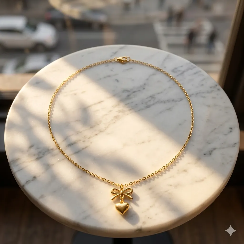 Heartsy Bow Pendant Chain.webp