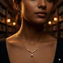 Pearl Drop Dainty Necklace.webp