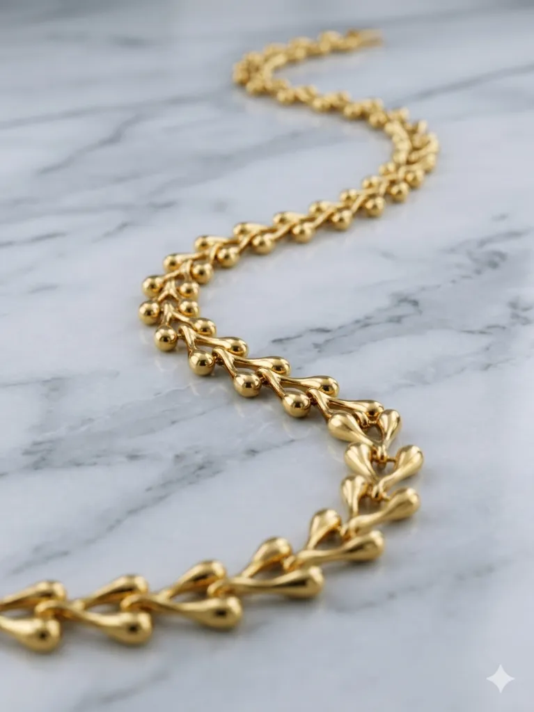 Teardrop Tangle Necklace(2).webp