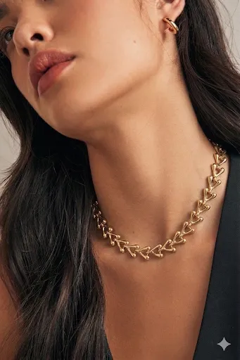 Teardrop Tangle Necklace.webp