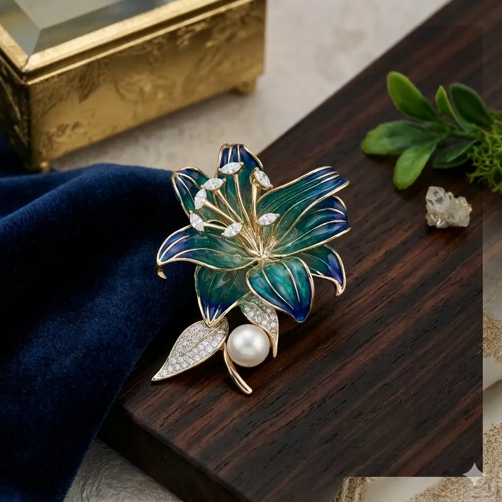 Celestial Lily Brooch.webp