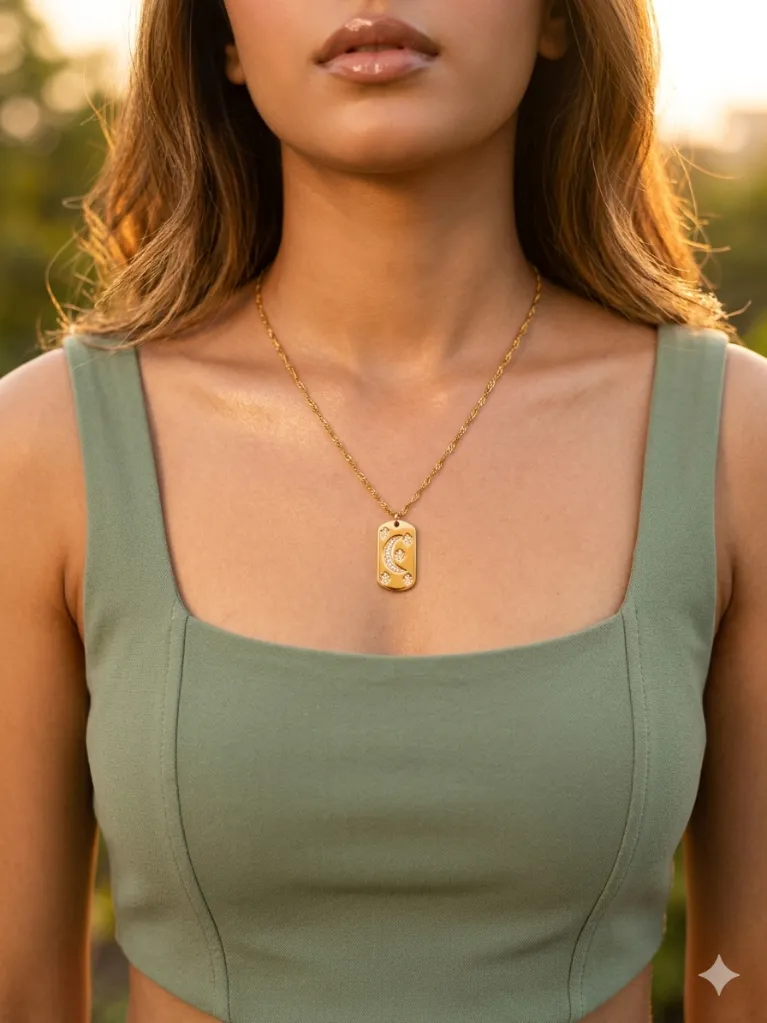 Moon Star Pendant Chain.webp