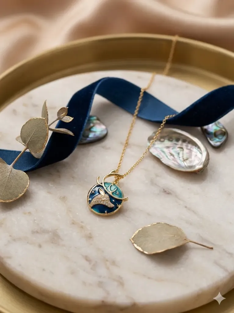 Reindeer Pendant Chain
