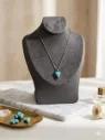 Ocean Heart Pendant Chain