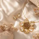 Mother Of Pearl Hasli Set