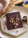 Zircon Stone Droplet Set