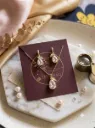 Zircon Stone TearDrop Set