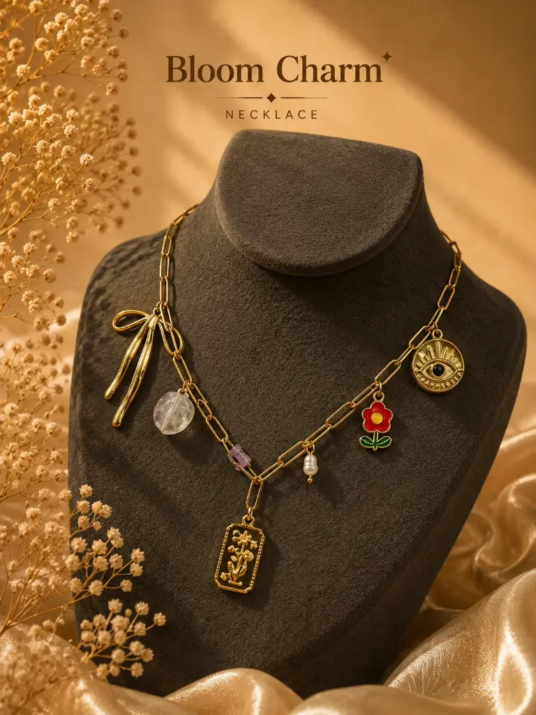 Bloom Charm Necklace