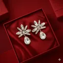 Blingy Flower Drop