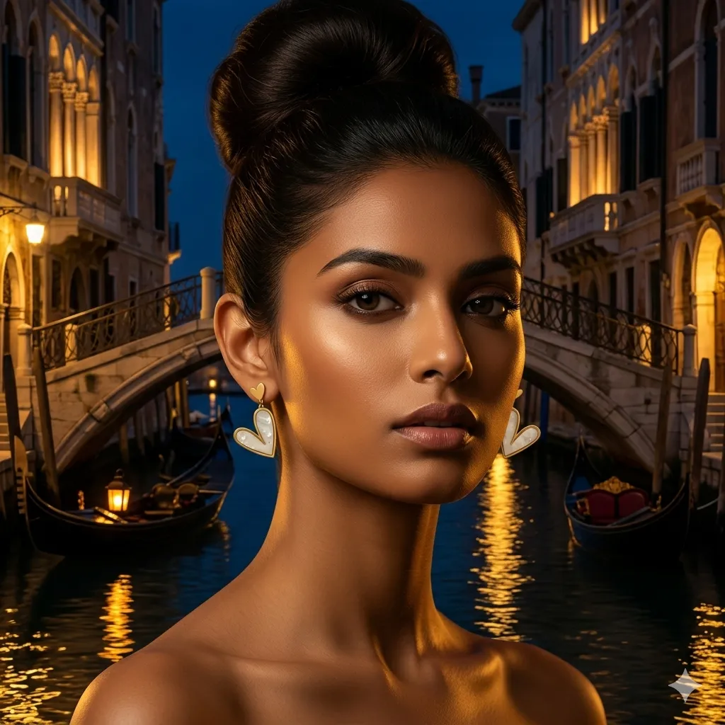Golden Glow Heart