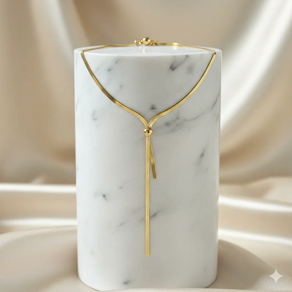 [N040] Sliding Bead Y Chain
