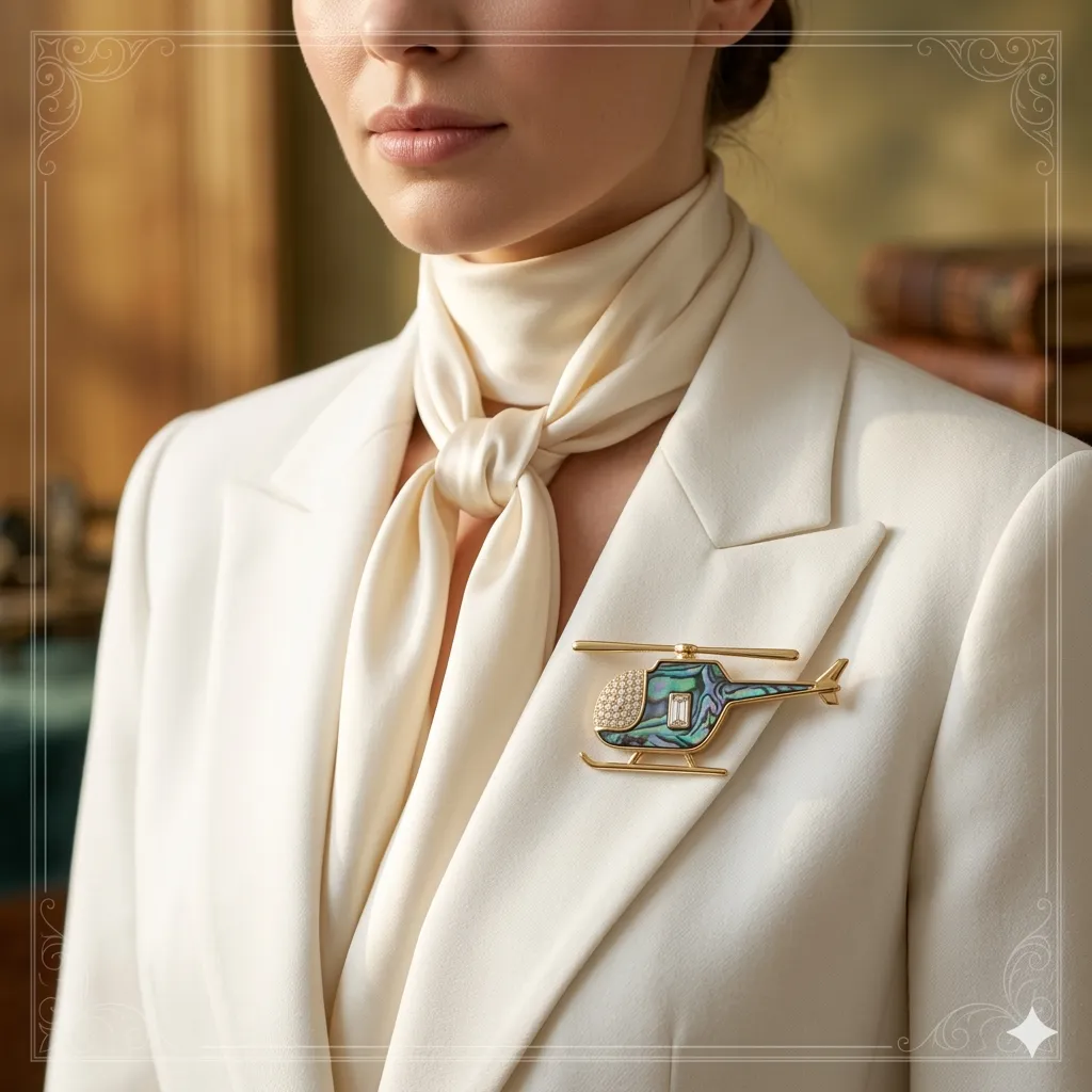 [BR01] Avaitor Brooch