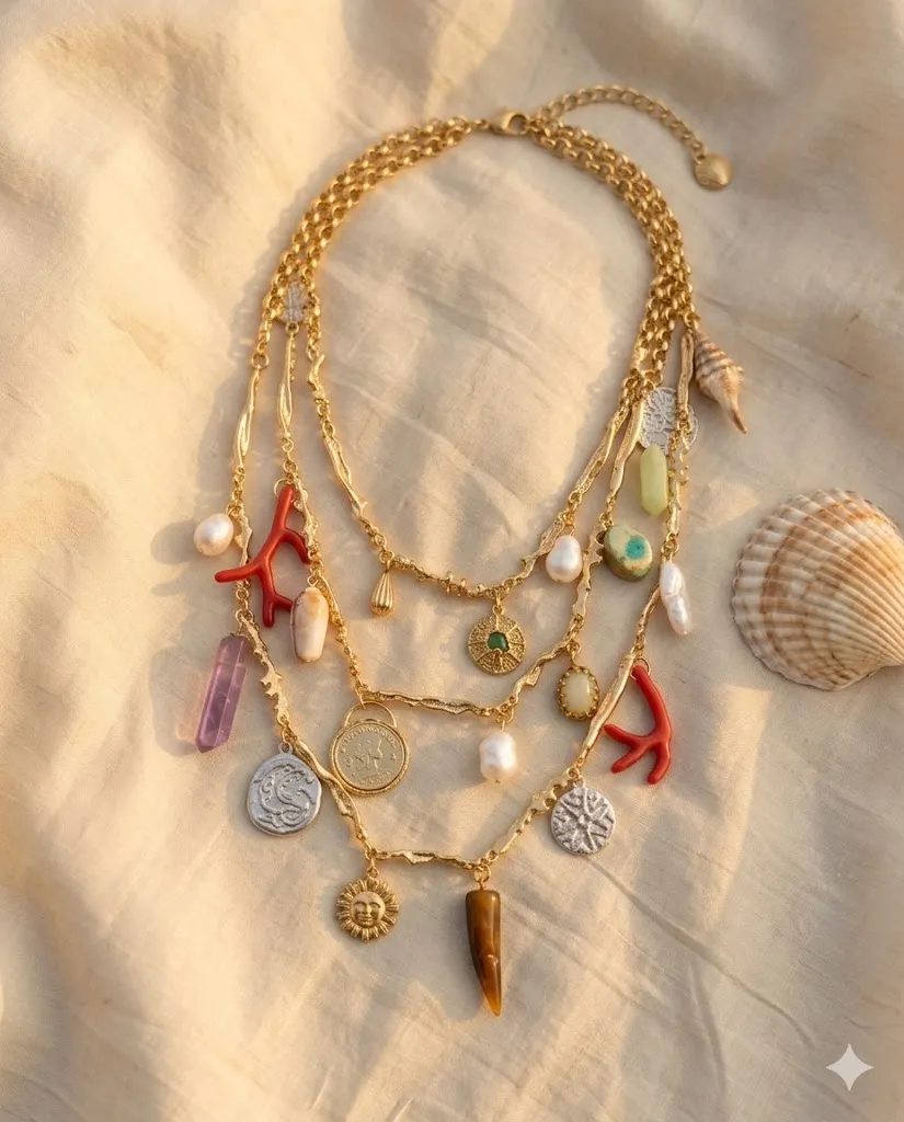 Layered Bling Bae Necklace