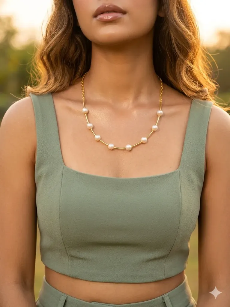 Dainty Pearlet Necklace