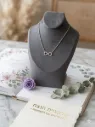 Silver Infinity Pendant Chain